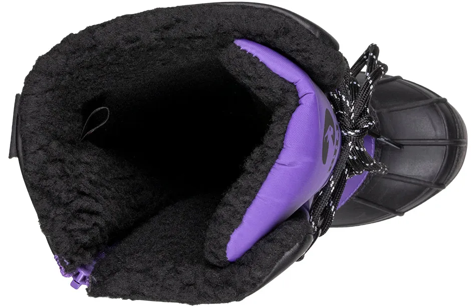 Black/Purple BILLY Ice II Winter Boots