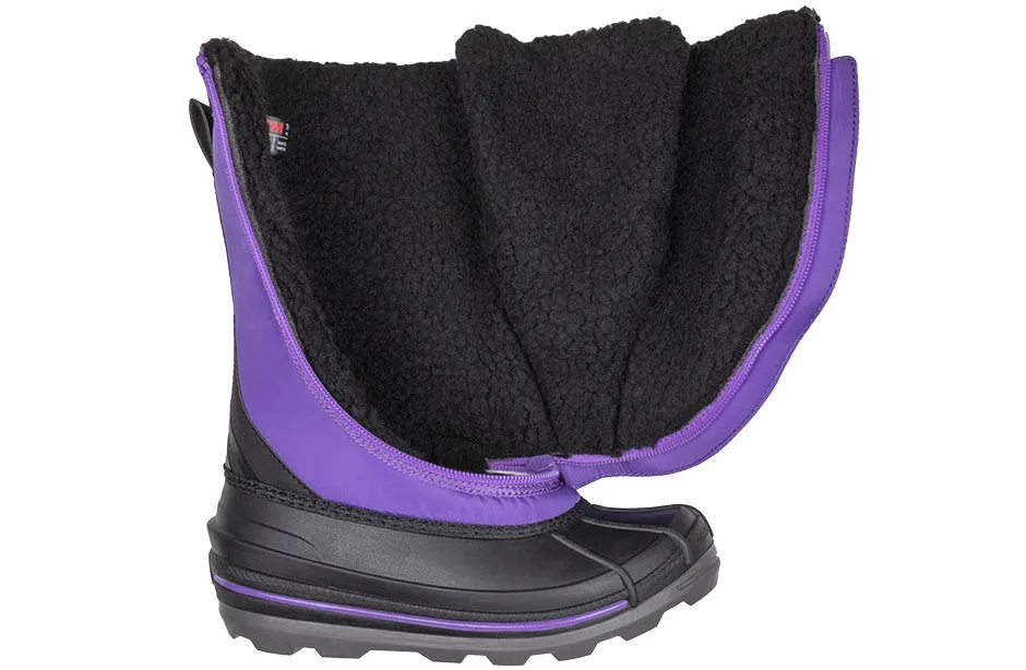 Black/Purple BILLY Ice II Winter Boots