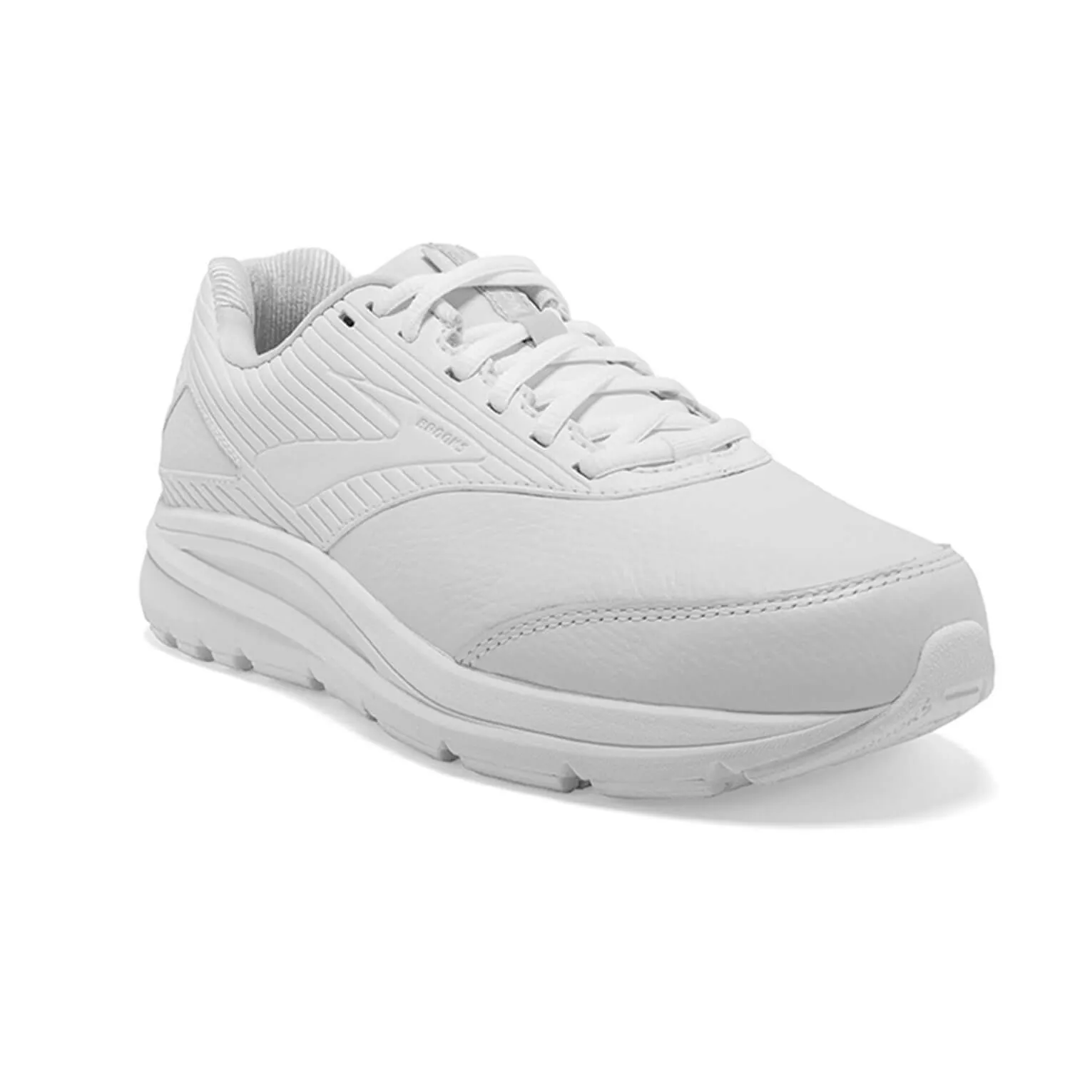 Womens White Brooks Addiction Walker 2 - Optimized