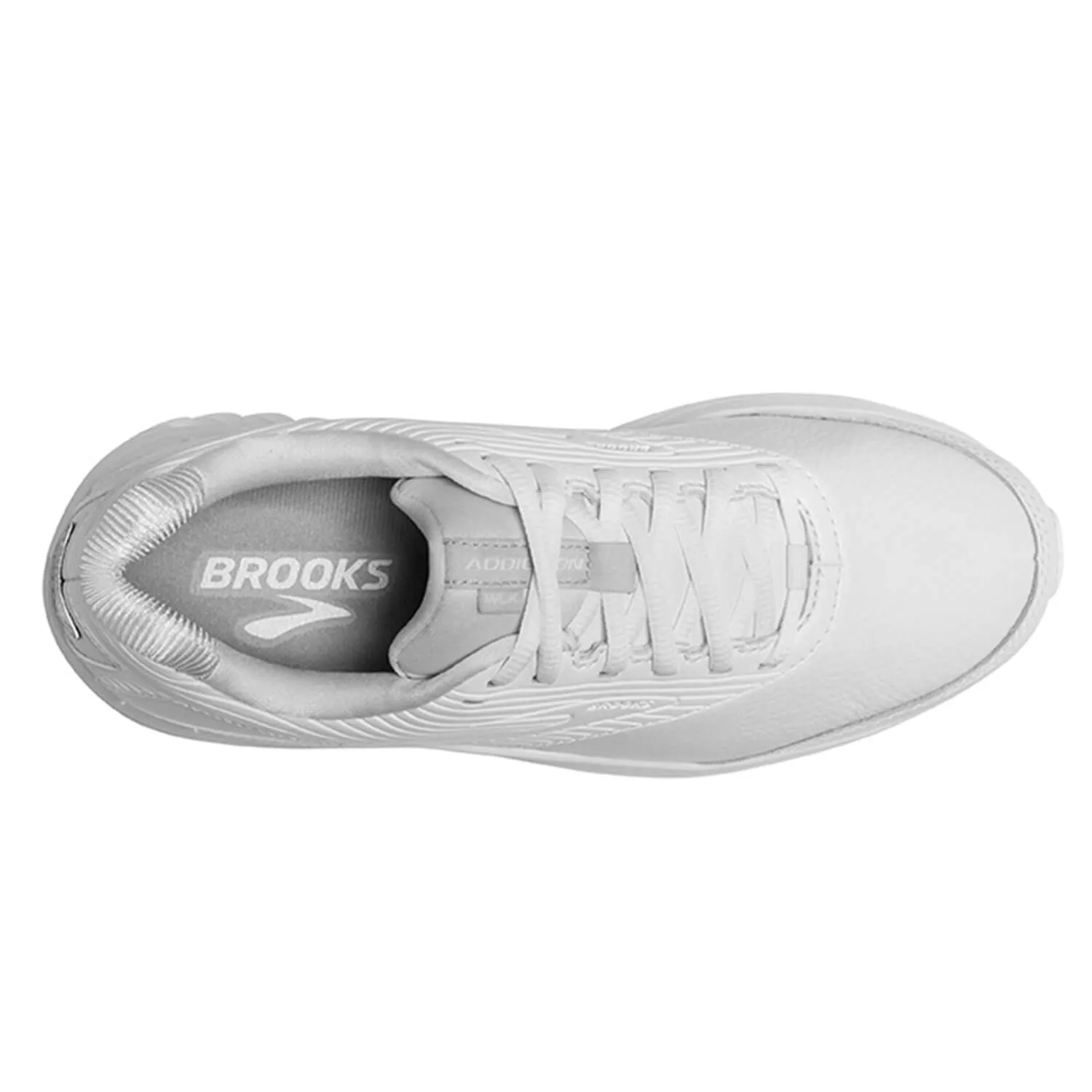 Womens White Brooks Addiction Walker 2 - Optimized