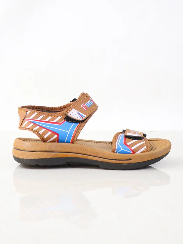 BSD07 Boys Sandal 8Yr - 17Yrs Light Brown