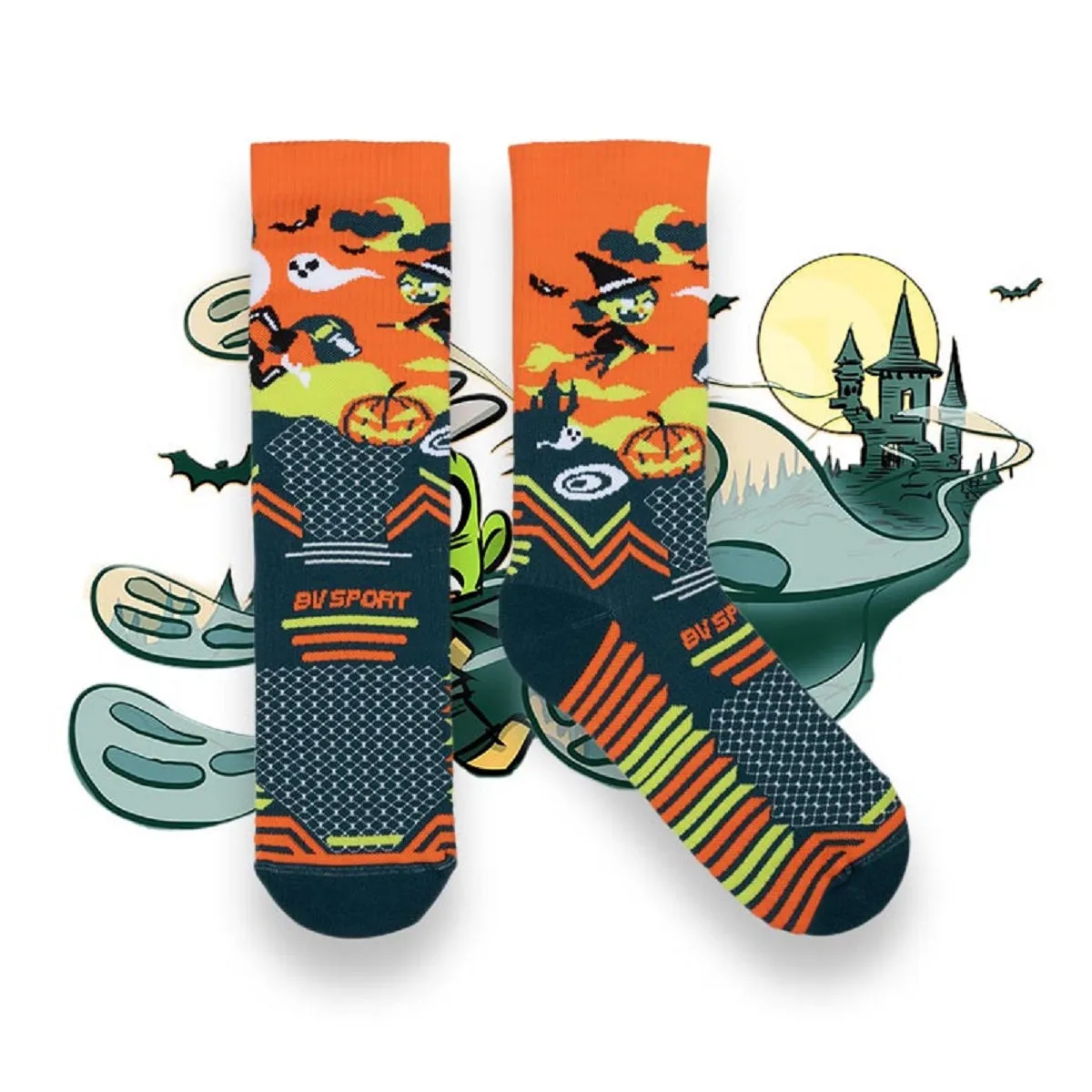 BV SPORT CALZE TECNICHE TRAIL ULTRA COLLECTOR DBDB (HALOWEEN 22 MYSTERE)