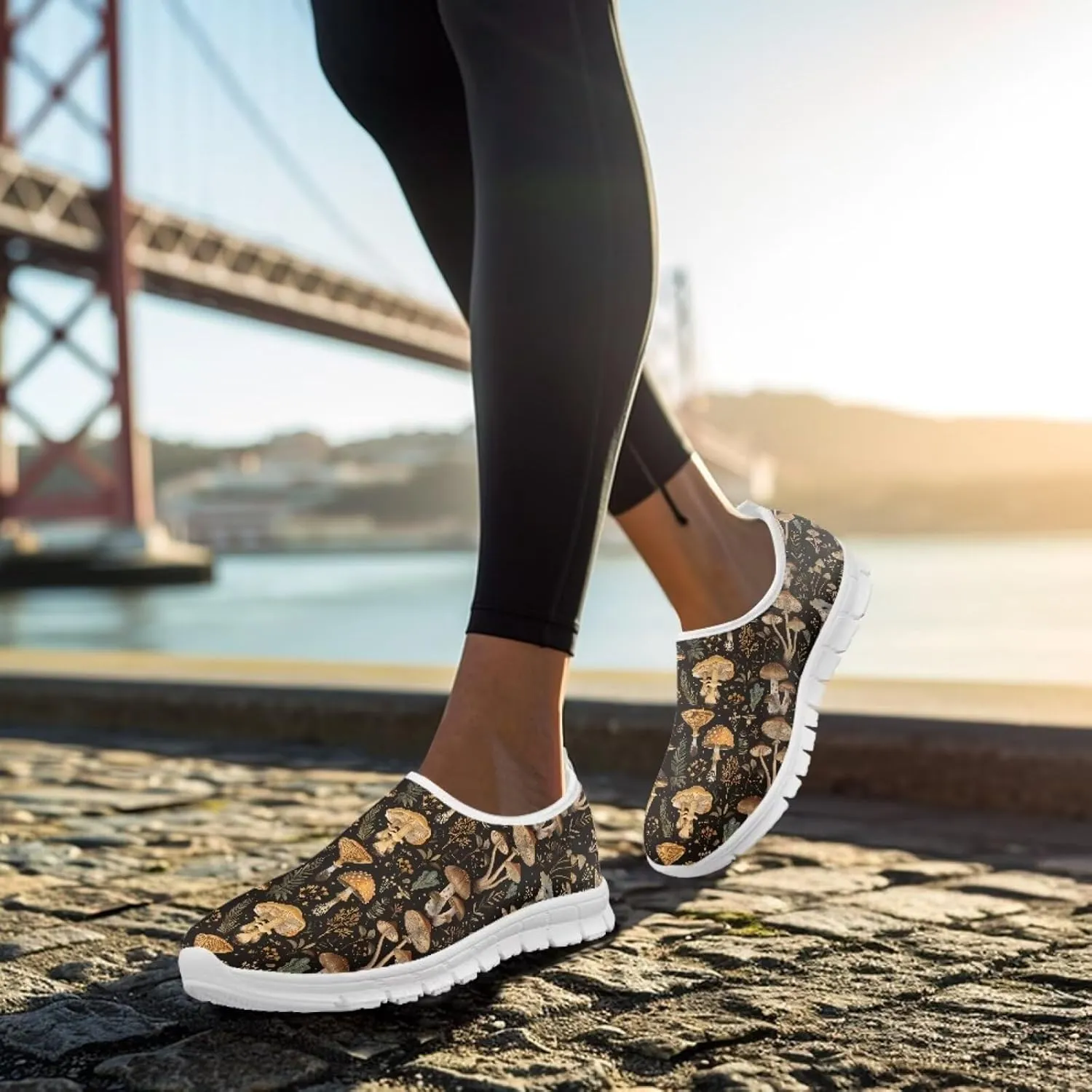 chaqlin Fashion Low Up Shoes Loafers Non Slip Mesh Athletic Sneaker for Women Men Causal Hiking Walking