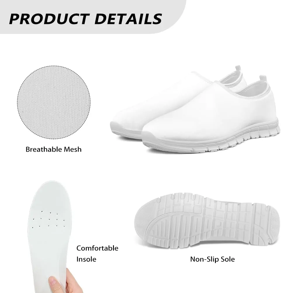 chaqlin Fashion Low Up Shoes Loafers Non Slip Mesh Athletic Sneaker for Women Men Causal Hiking Walking