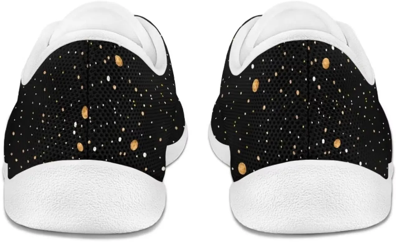chaqlin Hummingbird Flats Shoes Women Dressy Comfortable Lace Up Sneaker Non Slip Casual Walking Running Tennis Shoe