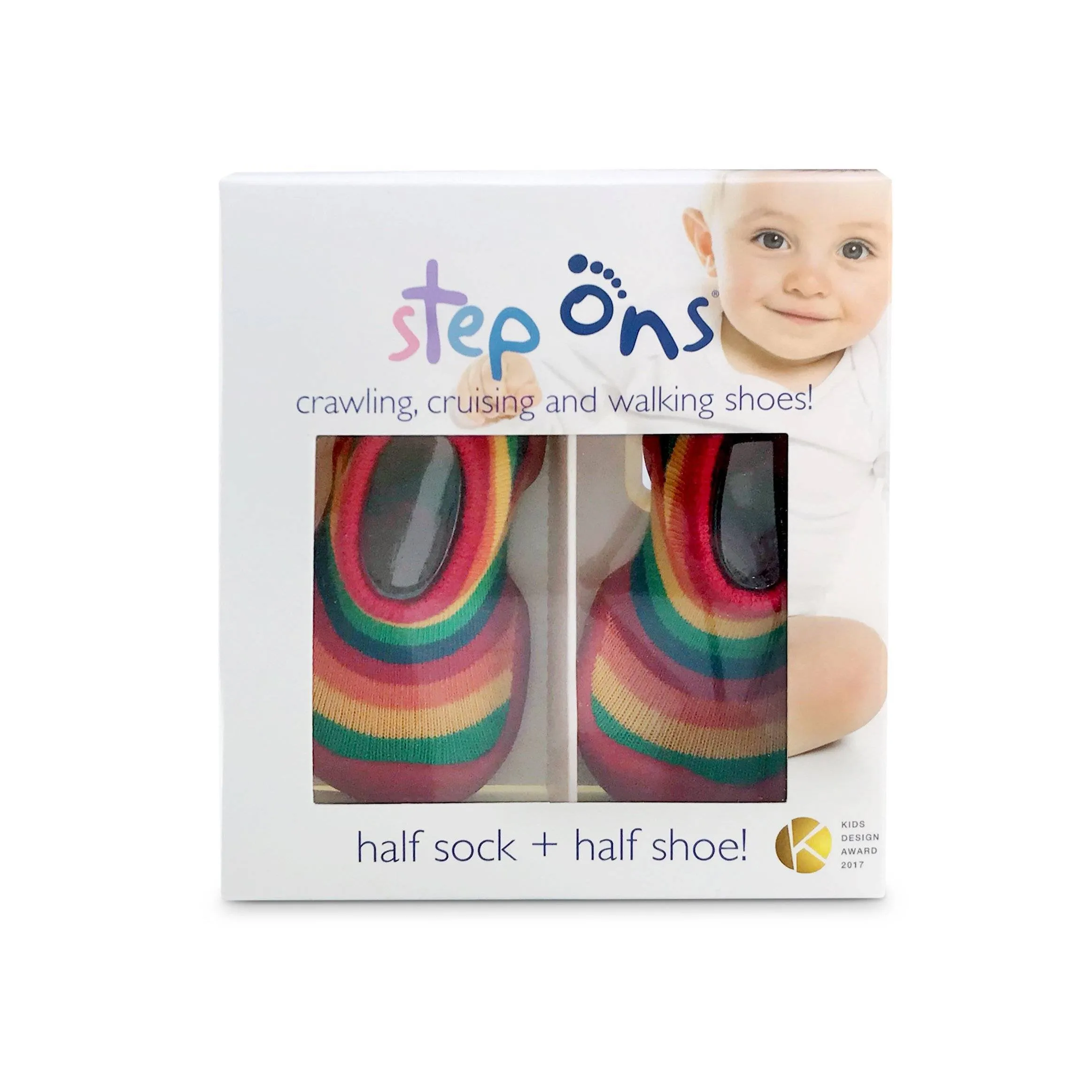 Chick Step Ons Crawling, Cruising, Pre-Walking Baby Sock Shoe SS21D