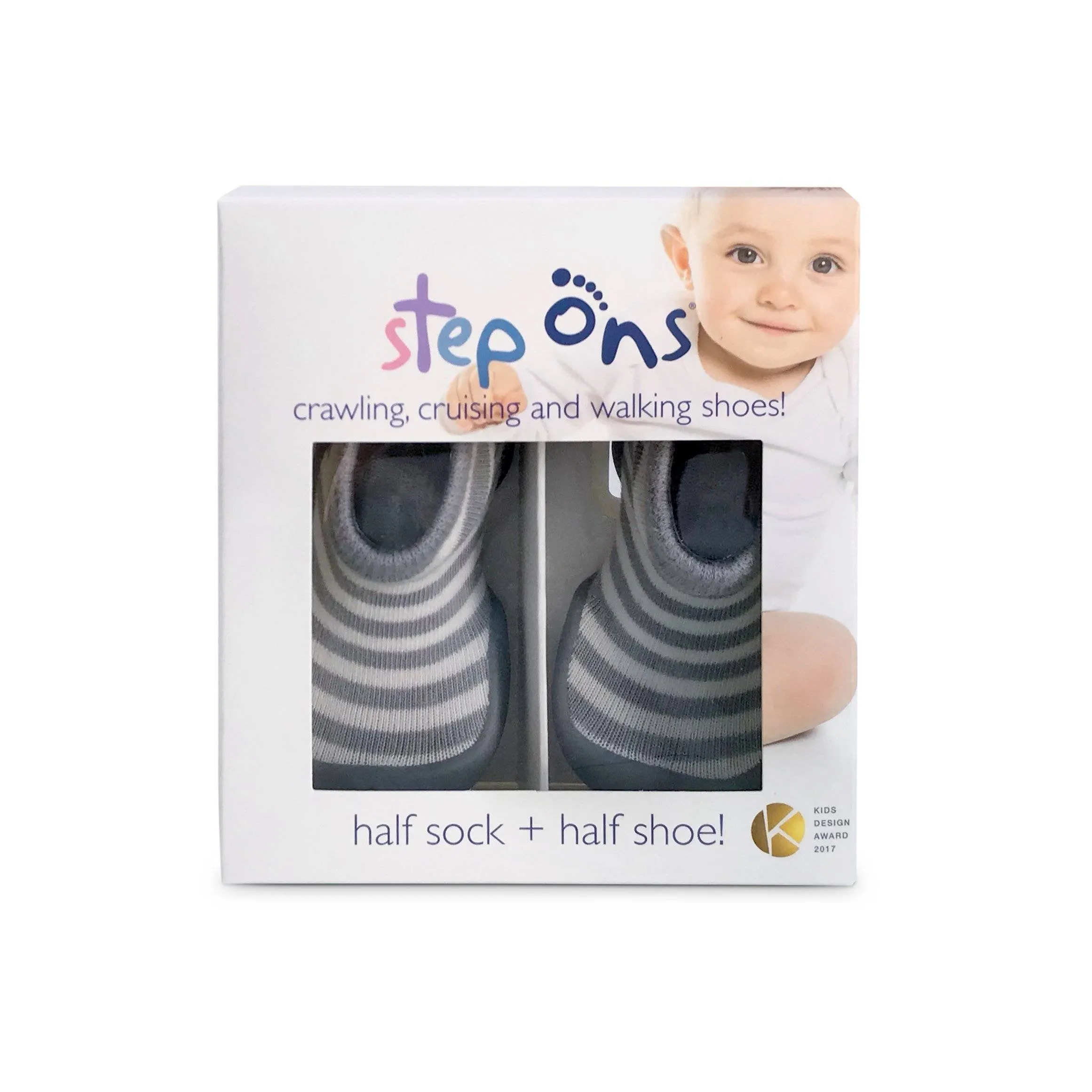 Chick Step Ons Crawling, Cruising, Pre-Walking Baby Sock Shoe SS21D
