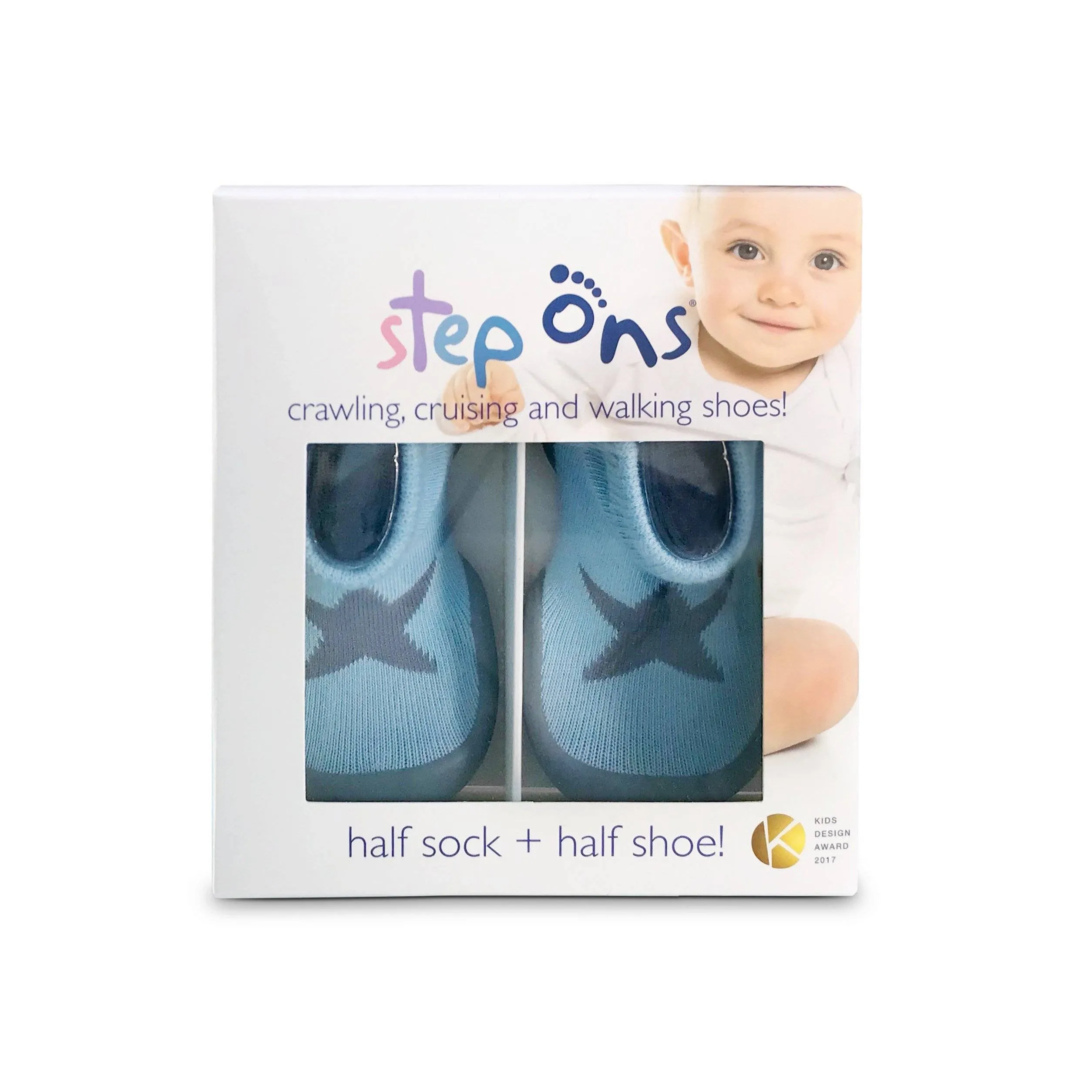 Chick Step Ons Crawling, Cruising, Pre-Walking Baby Sock Shoe SS21D
