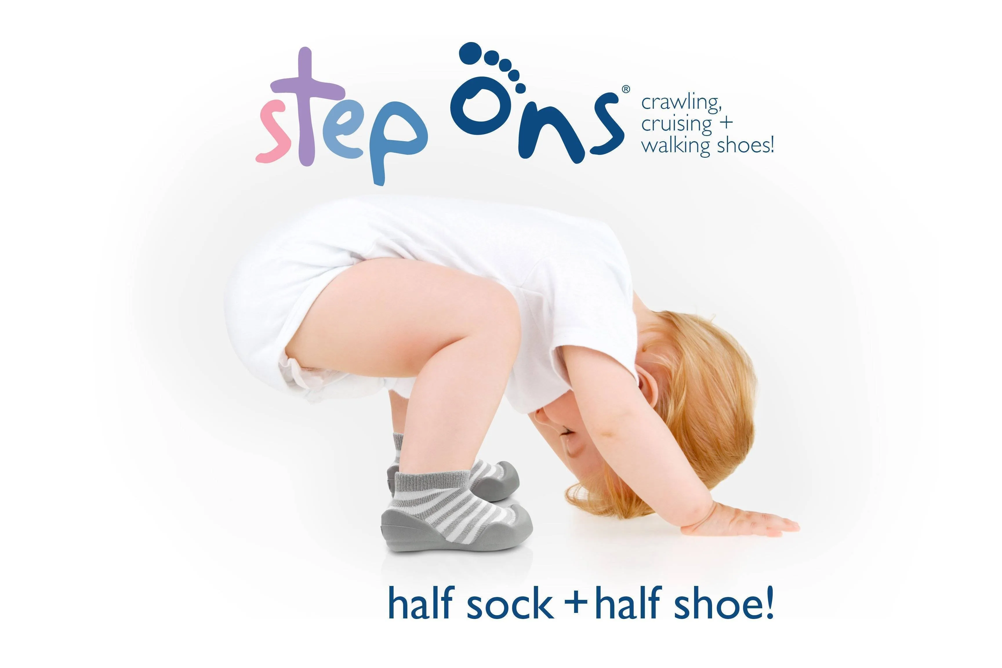 Chick Step Ons Crawling, Cruising, Pre-Walking Baby Sock Shoe SS21D