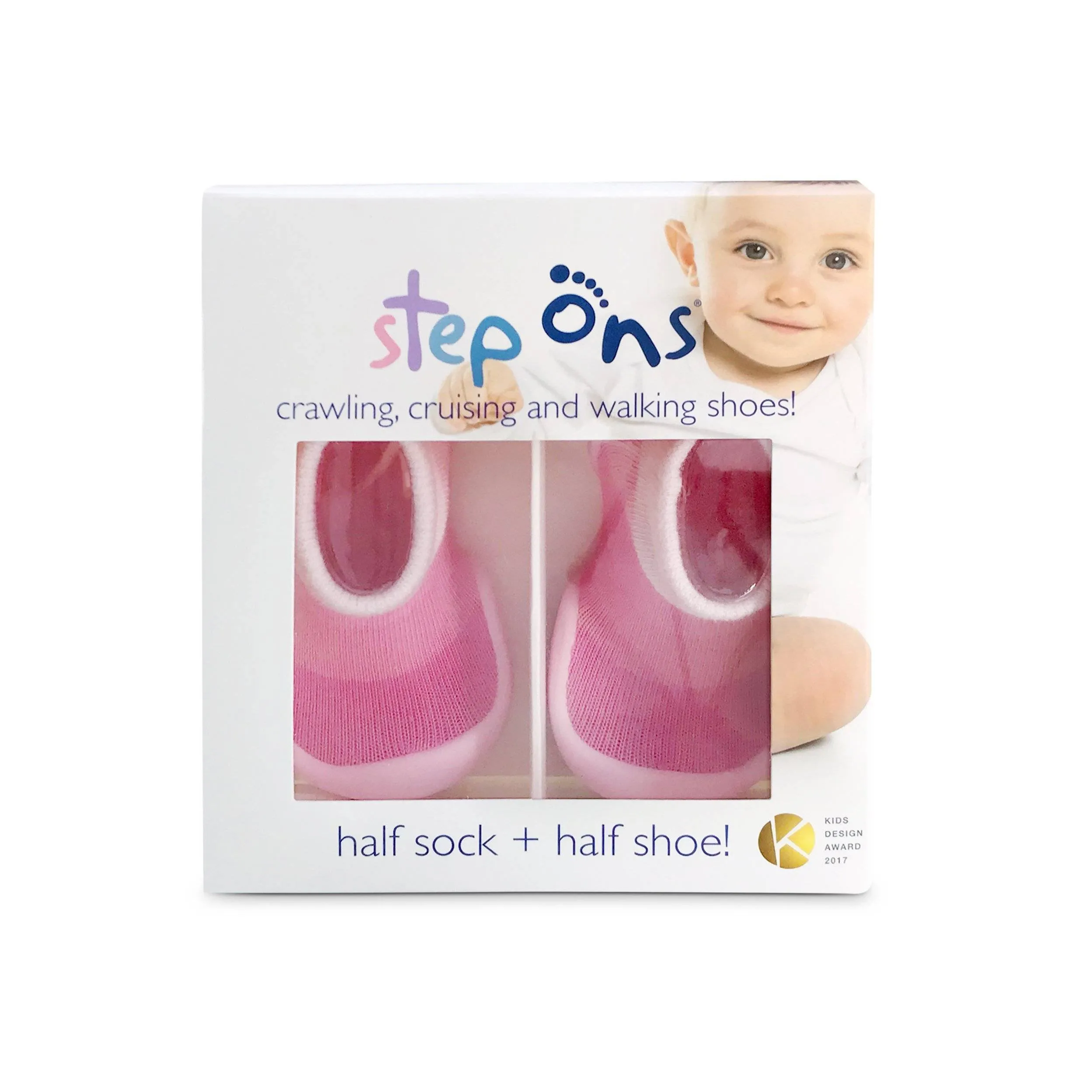 Chick Step Ons Crawling, Cruising, Pre-Walking Baby Sock Shoe SS21D