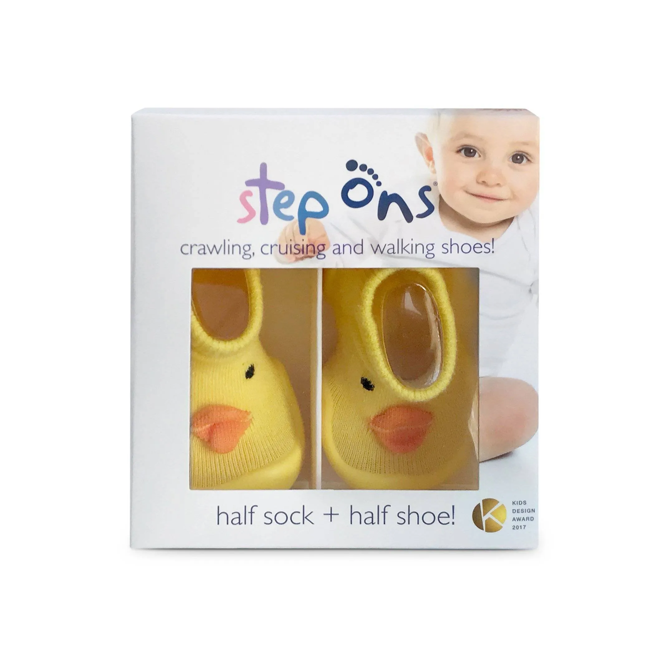 Chick Step Ons Crawling, Cruising, Pre-Walking Baby Sock Shoe SS21D