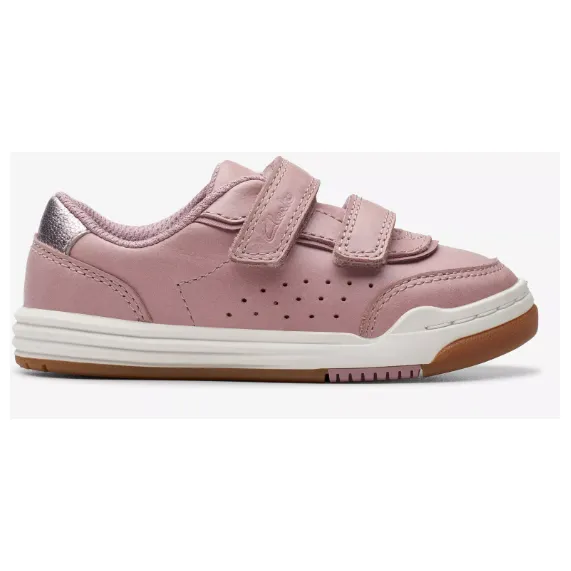 Clarks Girls Shoe Urban Solo T Dusty Pink