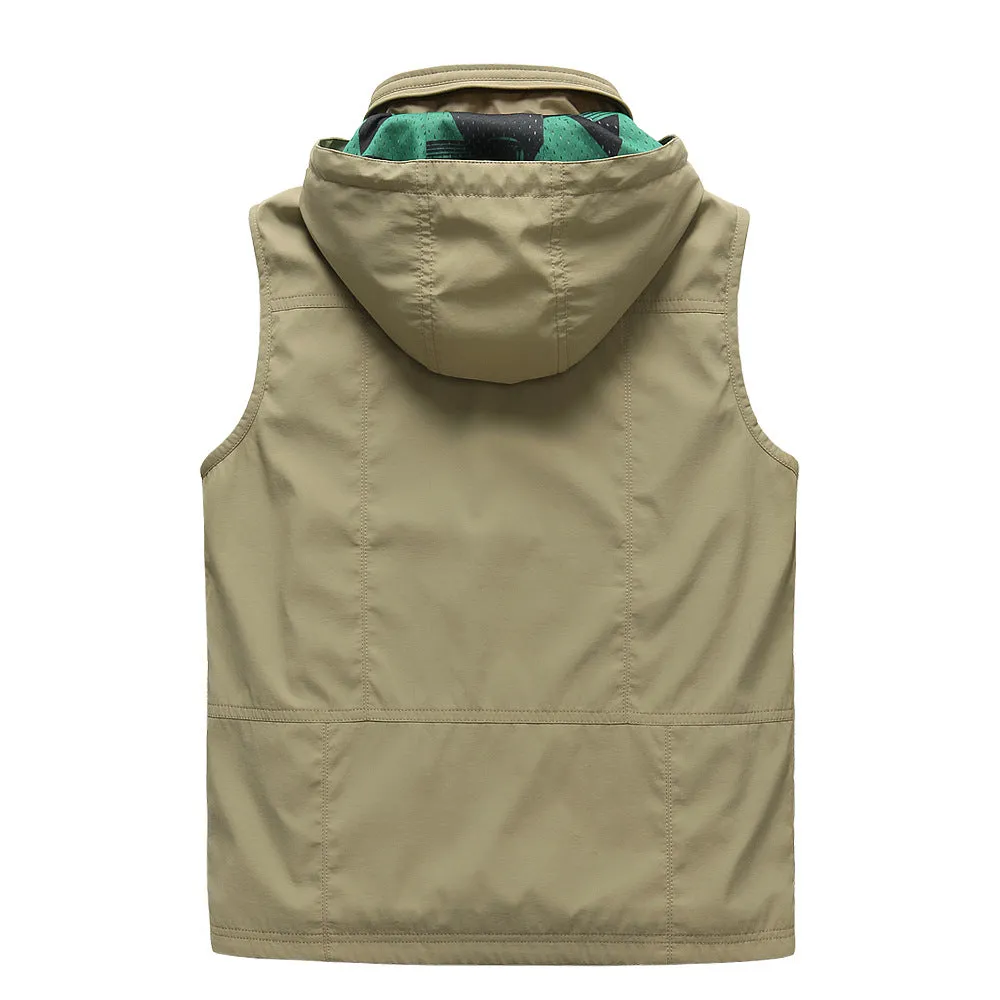 Four Seasons  Men's Hats and Pockets Outdoor Vests
