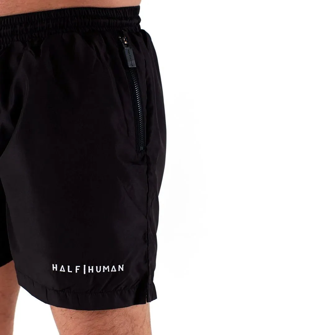 Half Human Mens Swim Shorts