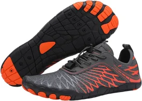 Hike Barefoot Shoes for Women Fashion Breathable & Non-Slip Athletic Footwear Wide Toe Water Shoes Lightweight Waterproof Trail Running Healthy & Non-Slip Barefoot Footwear