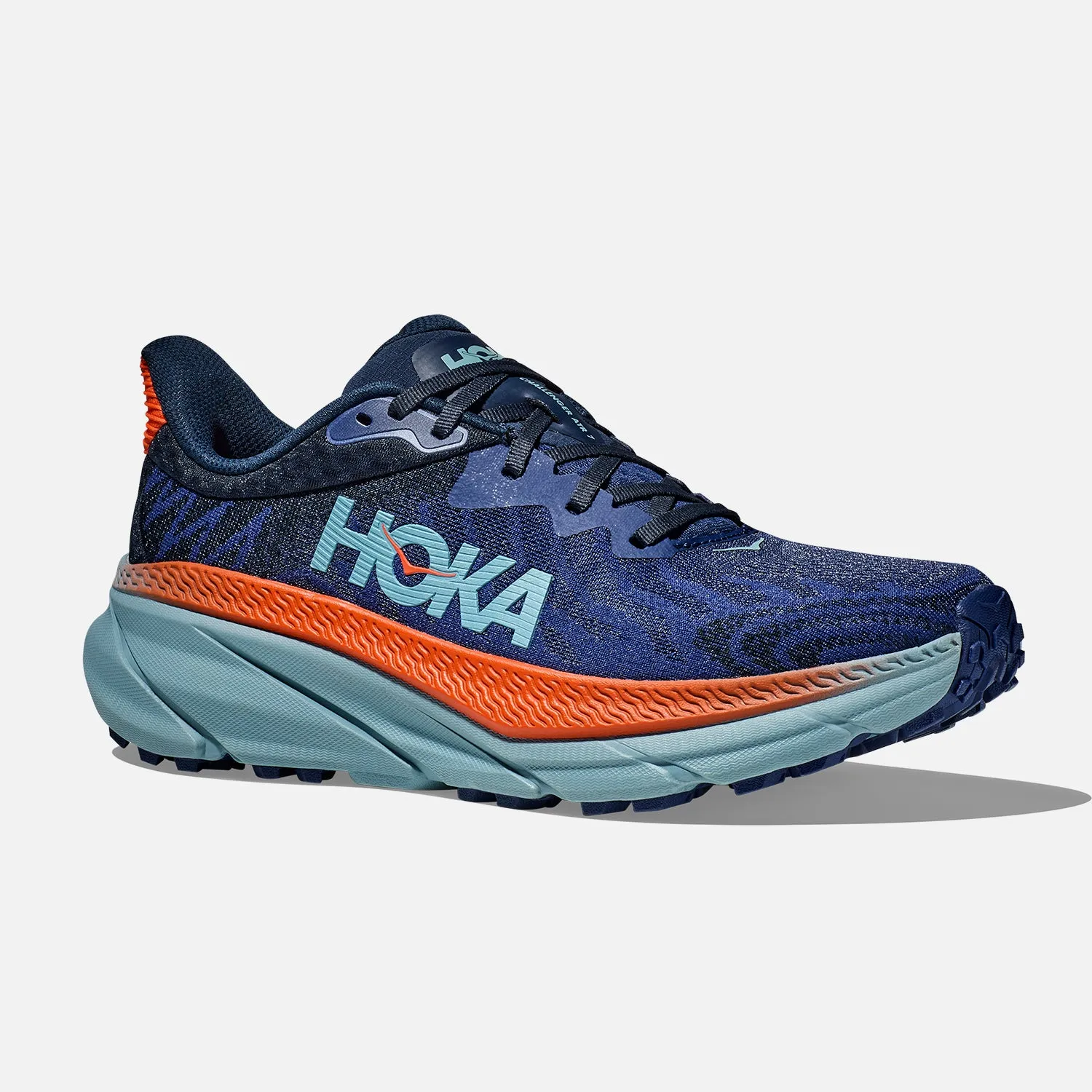 Sure! Here is the optimized title for the product in English with modifiers:

Hoka Challenger 7 Mens Durable Trail Running Shoes