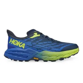 Mens Hoka Speedgoat 5 Trail Running Shoes - Outer Space/Bluing Colorway