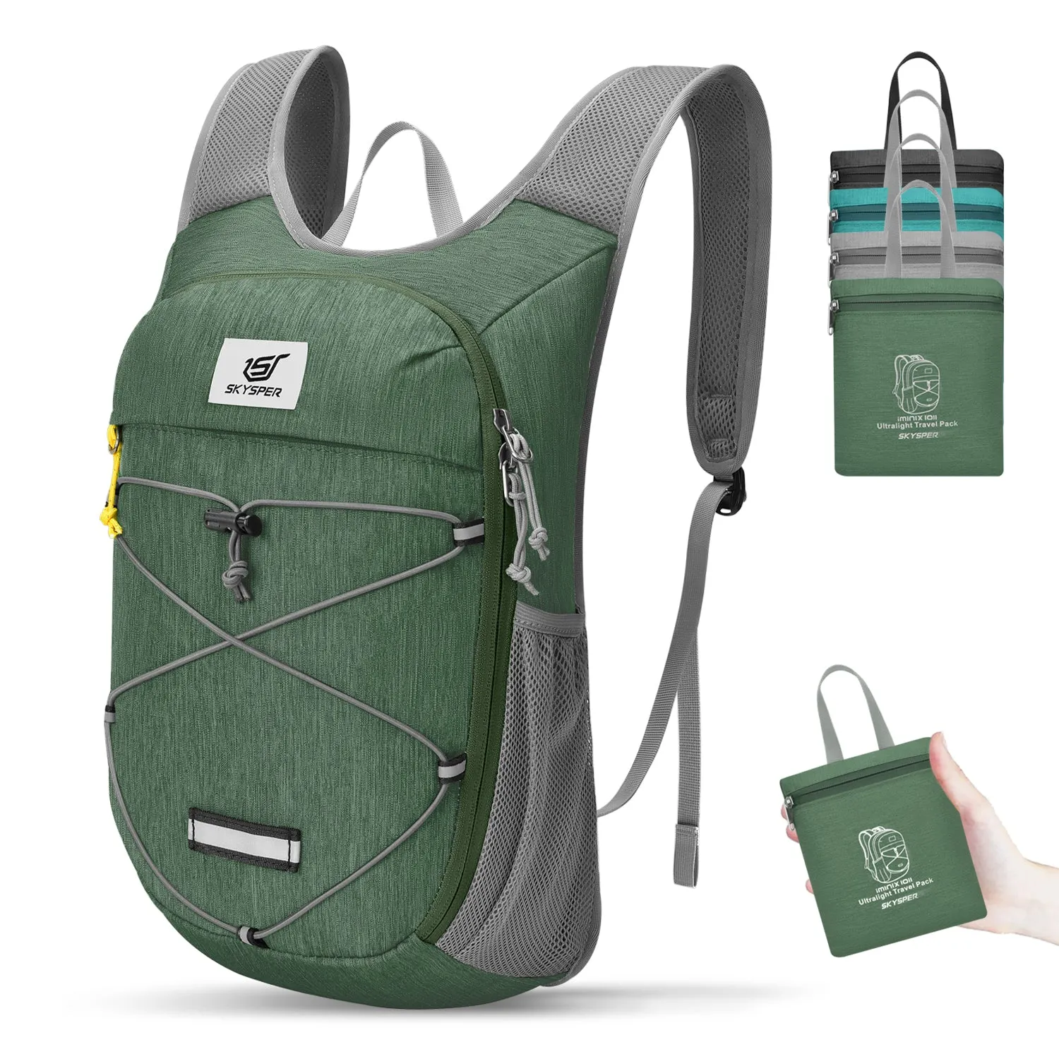 IMINIX10II-SKYSPER 10L Lightweight Travel Packable Backpack