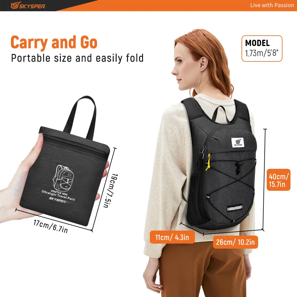 IMINIX10II-SKYSPER 10L Lightweight Travel Packable Backpack