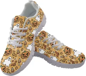 Jeiento Lightweight Halloween Shoes for Men Women,Walking Running Shoes Sneaker for Hiking Walking Sports Jogging Shoes