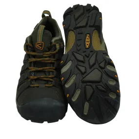 Keen Women's Mesh & Leather Trail Hiking Walking Shoes Brown Size 10.5