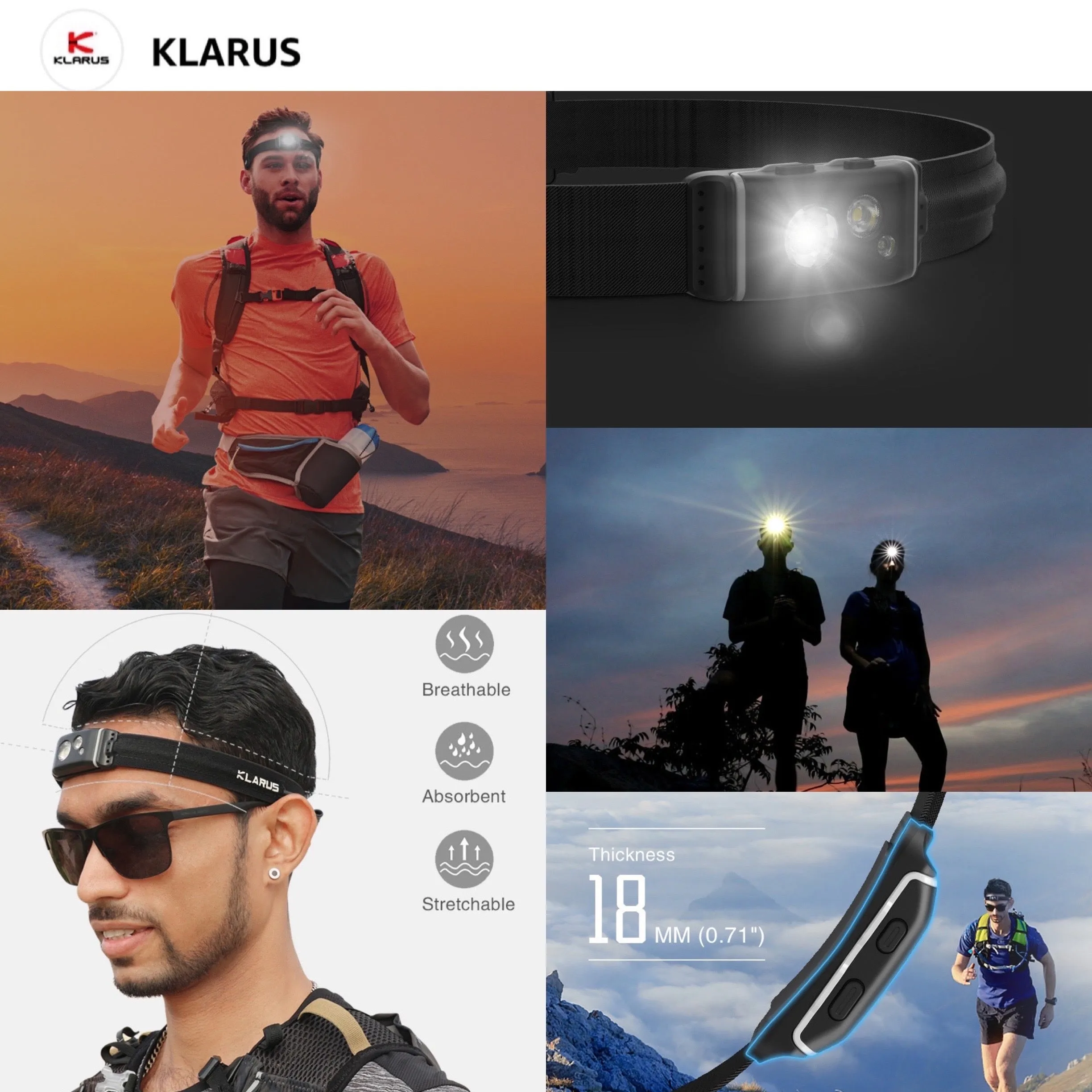 Klarus HR1 Plus Cross-Country Racing Headlamp