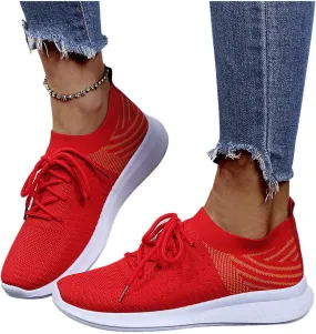 Masbird Sneakers for Women Walking Shoes Platform Lightweight Hollow Slip On Running Athletic Tennis Wide Width Sneakers