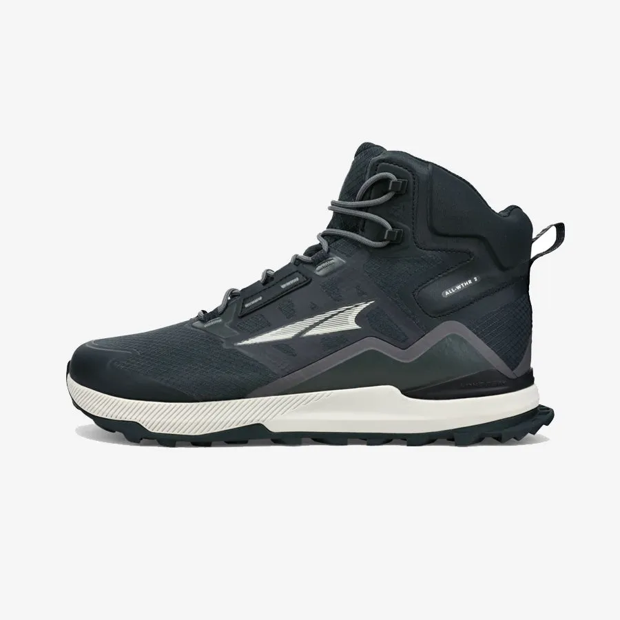 Mens Lone Peak All-Weather Mid 2 Hiking Boots - Black, Waterproof, Durable Outdoor Footwear