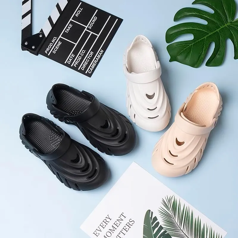 Mens Arch Support Clogs Slip-on Womens Garden Shoes Cushion Plantar Fasciitis Sandals Non-Slip Beach Slippers Outdoor Indoor