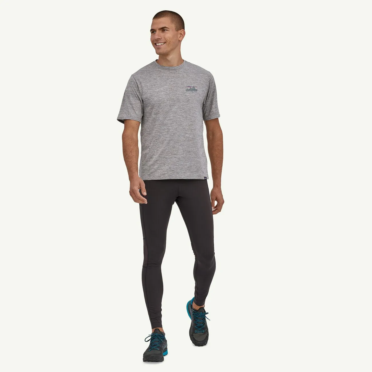 Mens High-Performance Durable Running Tights
