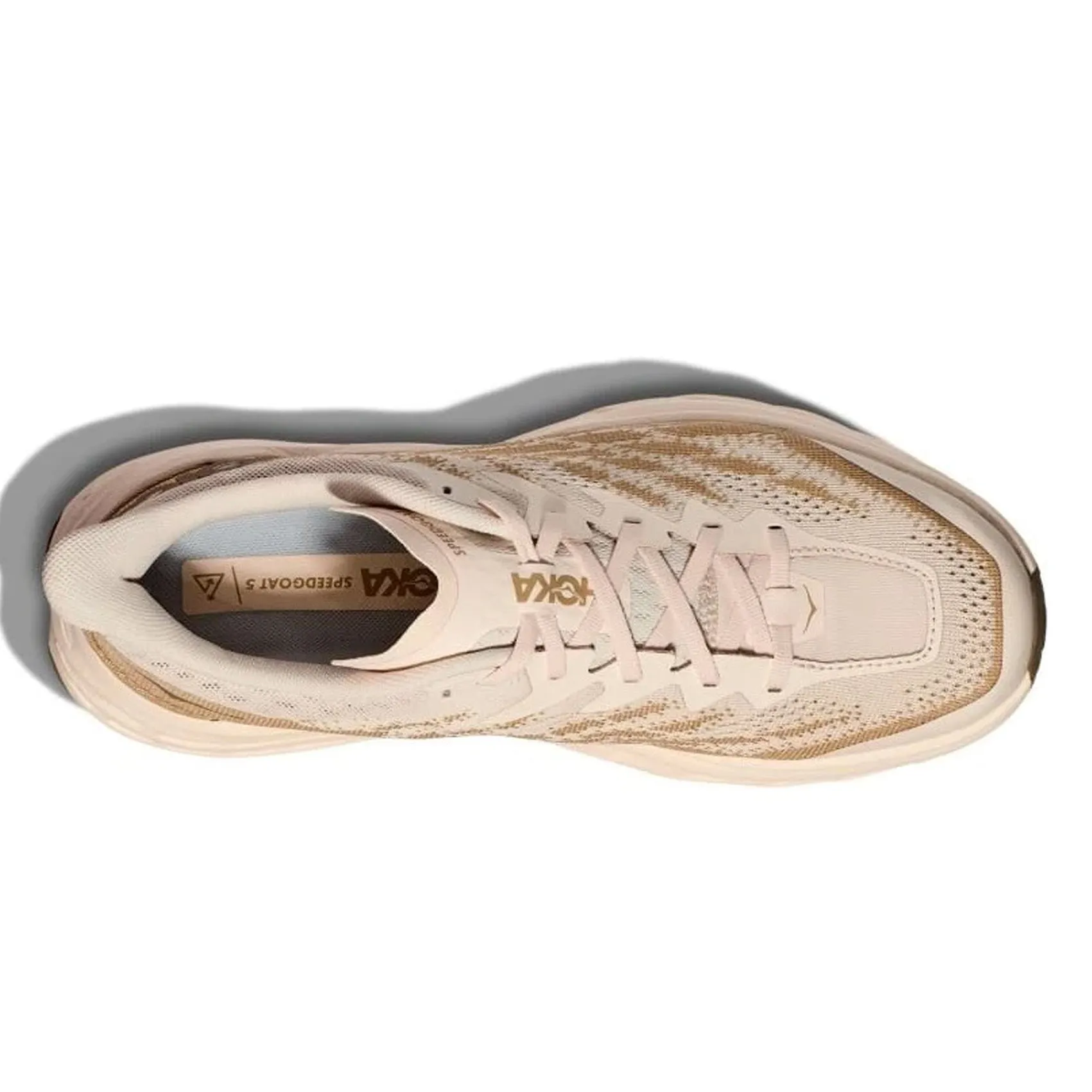 Mens Hoka Speedgoat 5 - Vanilla / Wheat