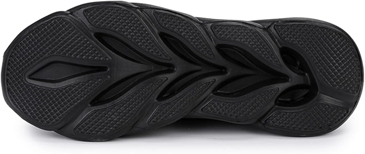 Men's Trail Jogging Running Shoes Non Slip Blade Sole Walking Shoes Tennis Cushioning Sneakers for Men