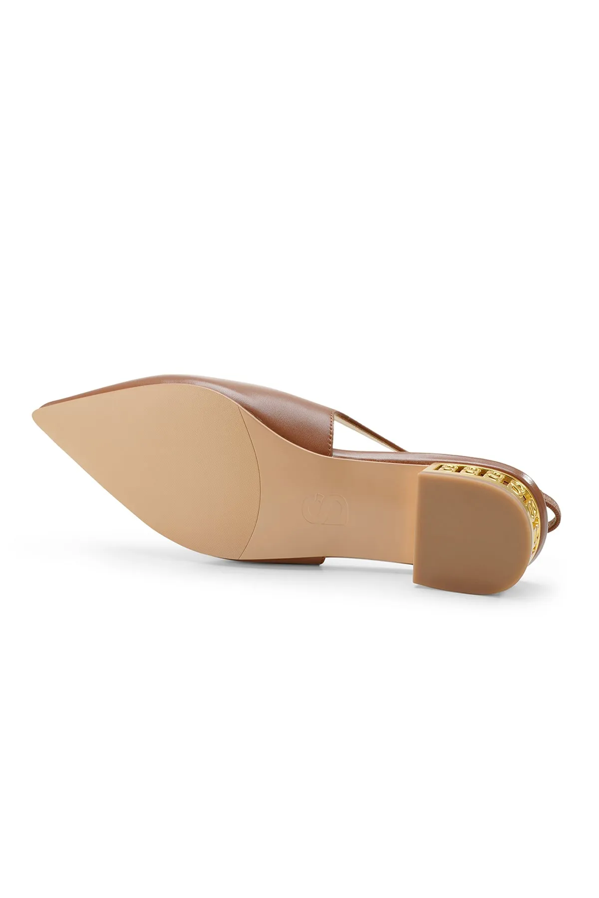 Milly Slingback Shoes - Caramel