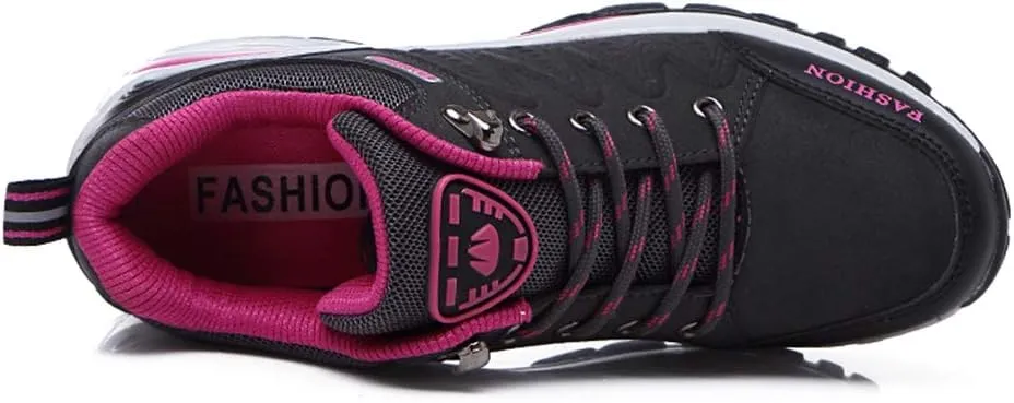 MIOKE Women's Outdoor Running Sport Shoes Waterproof Non-Slip Casual Trail Backpacking Climbing Hiking Shoes