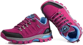 MIOKE Women's Waterproof Hiking Shoes Outdoor Running Trail Hiker Non-Slip Casual Climbing Backpacking Shoe