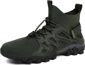 Mokcoliy]Outdoor Breathable Shoes Men's & Women's Hiking Boots with Slip- Sole - -Day Comfort High-Top Design for Winter Trekking, Mountain Climbing & Urban Adventures