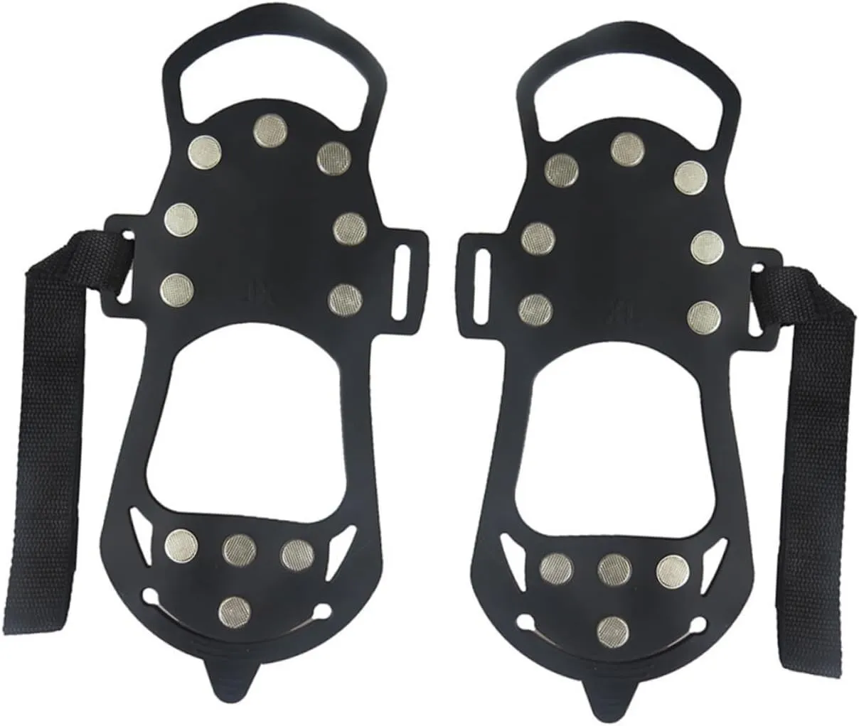Professional Ice Grippers for Shoes Slip Slip Crampons Tooth Traction Covers for Boots Sneakers Casual Dress Shoes for Hiking Fishing Snow
