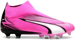 PUMA Mens Ultra Match  Ll Firm GroundArtificial Ground Soccer Cleats - Pink - Size 12 M