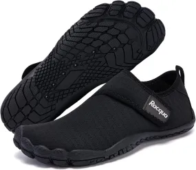 Racqua Men's Women's Slip-On Water Shoes Quick Dry Barefoot Lightweight Aqua Shoes Beach Swim Pool Hiking Sport Shoes
