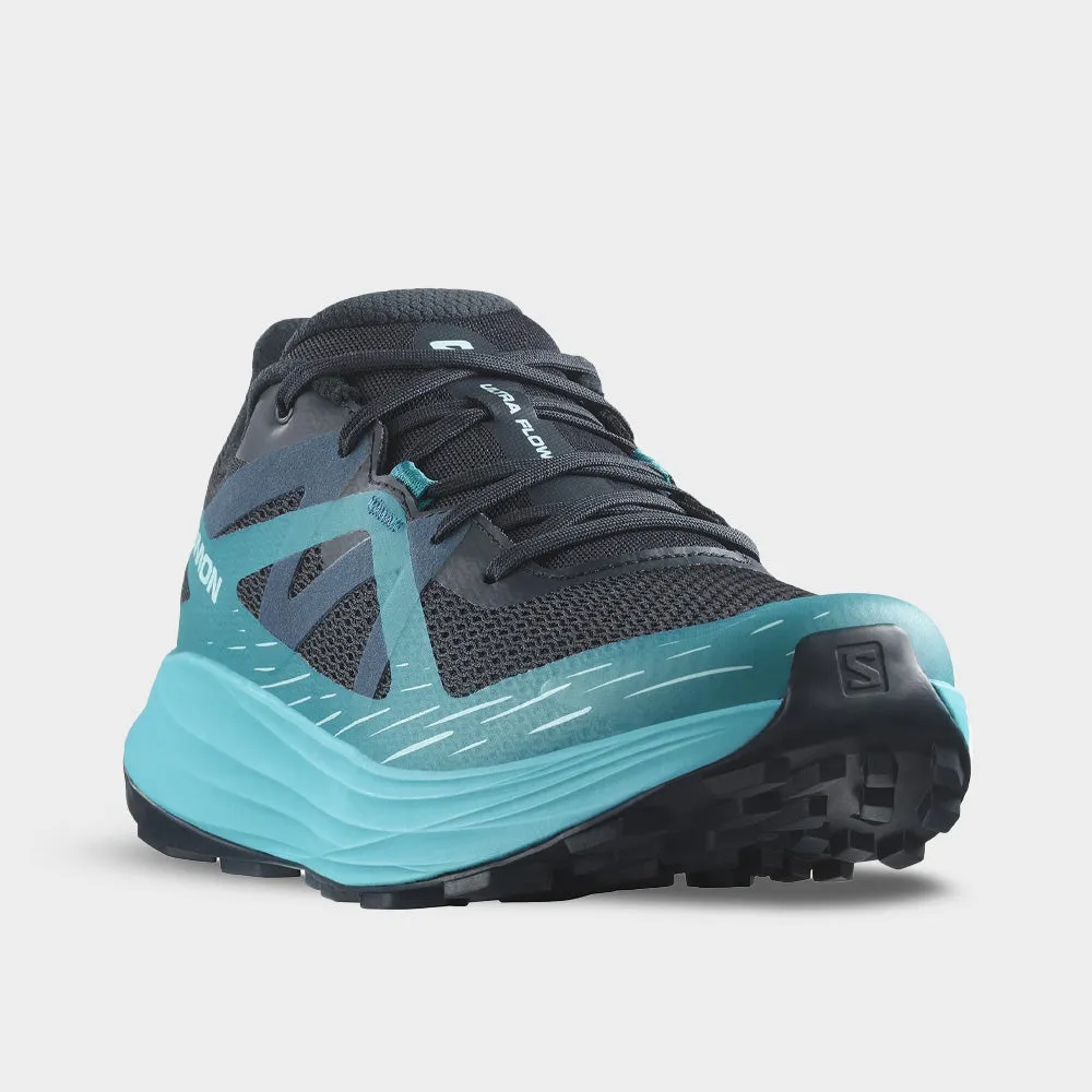 Salomon Mens Ultra Flow Trail Running Blue/grey _ 181709 _ Blue