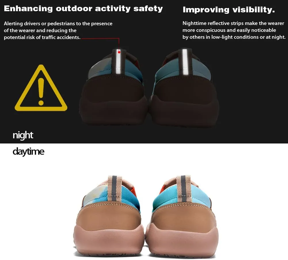 Slip On Loafers for Women Lightweight Cozy Casual Shoes Art Painted Walking Travel Sneakers