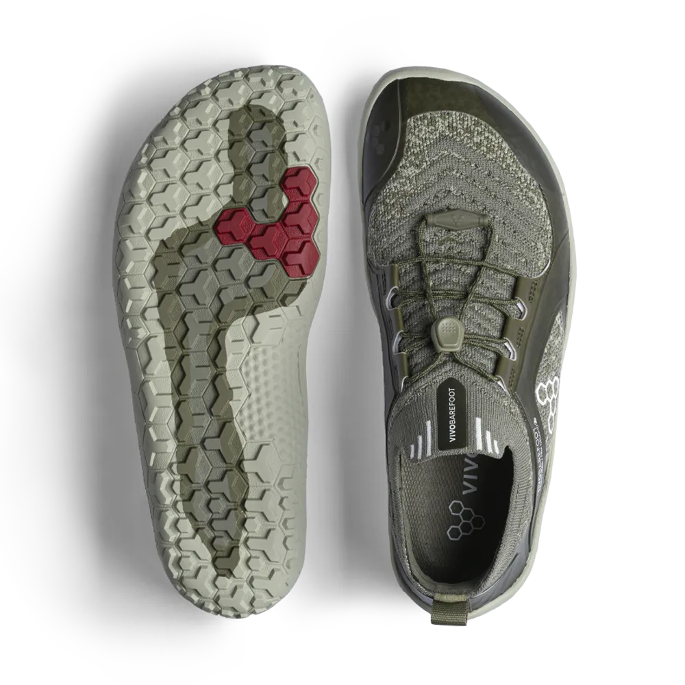 Vivobarefoot Primus Trail Knit FG Mens Forest Green