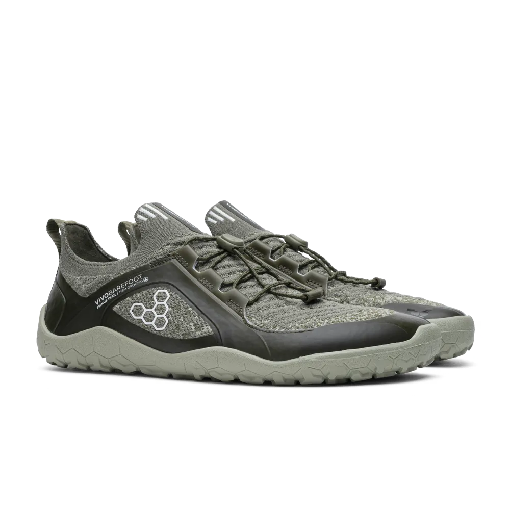 Vivobarefoot Primus Trail Knit FG Mens Forest Green