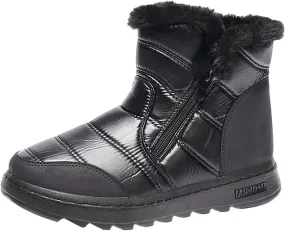Women's Snow Boots Waterproof Snow Boots Outdoor Mid-Calf Boots Insulated Warm Outdoor Boots Duck Boots Women