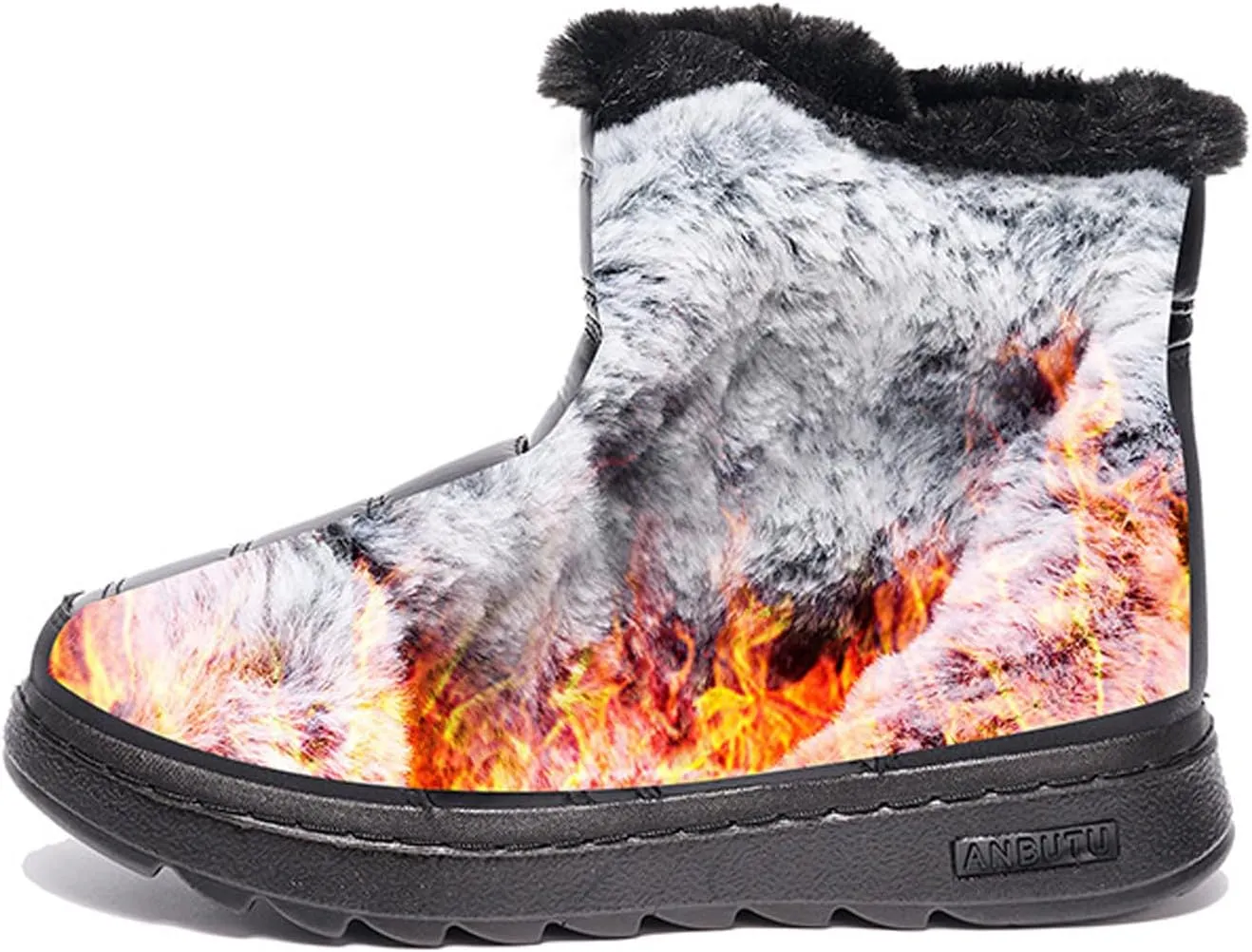 Women's Snow Boots Waterproof Snow Boots Outdoor Mid-Calf Boots Insulated Warm Outdoor Boots Duck Boots Women