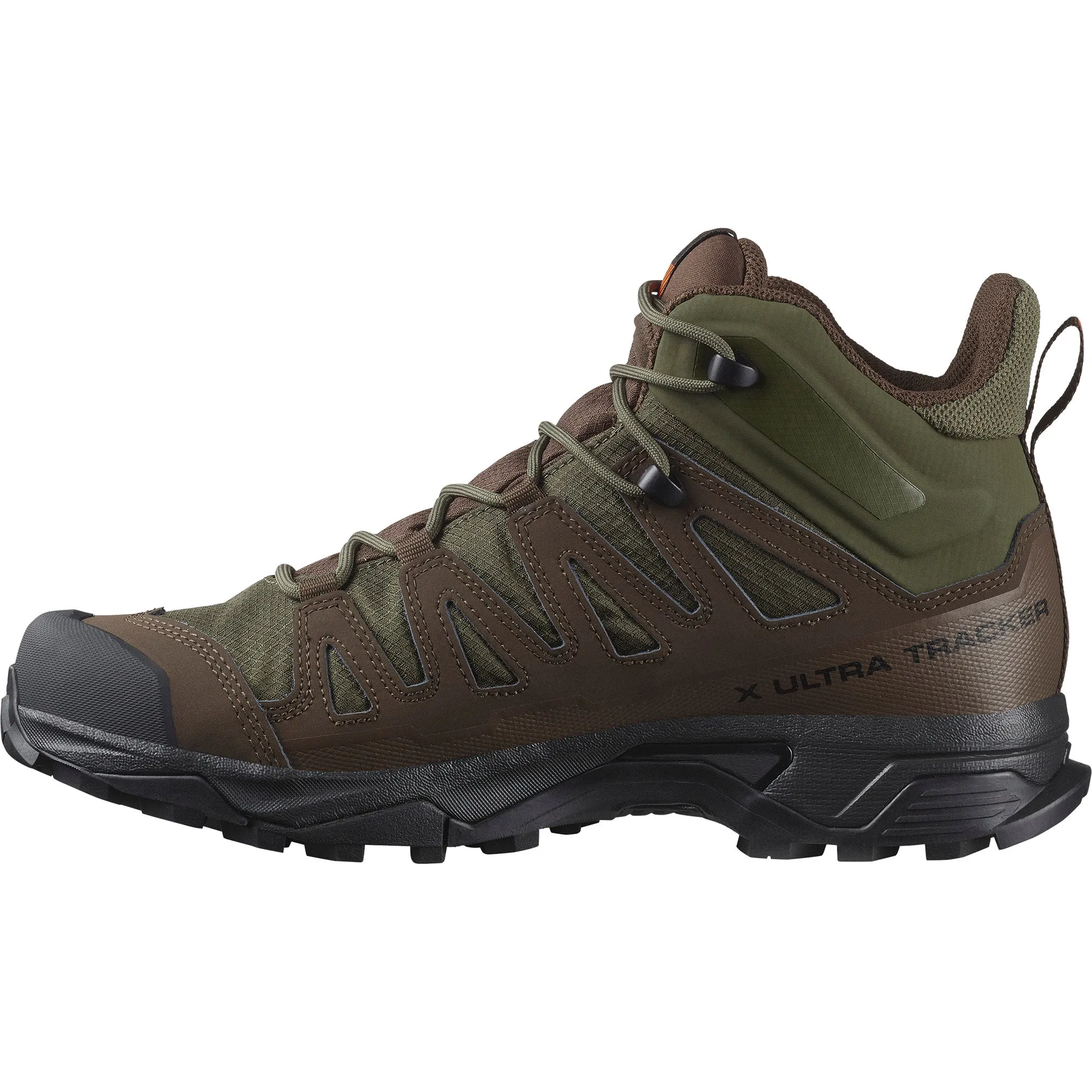 X ULTRA TRACKER GTX Unisex Outdoor Hiking Shoes Ranger Green / Earth Brown / Black
